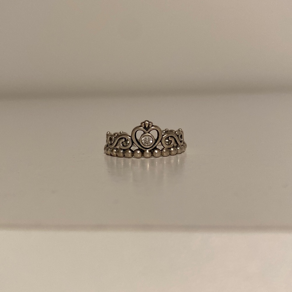 Pandora Princess Tiara Crown Ring
